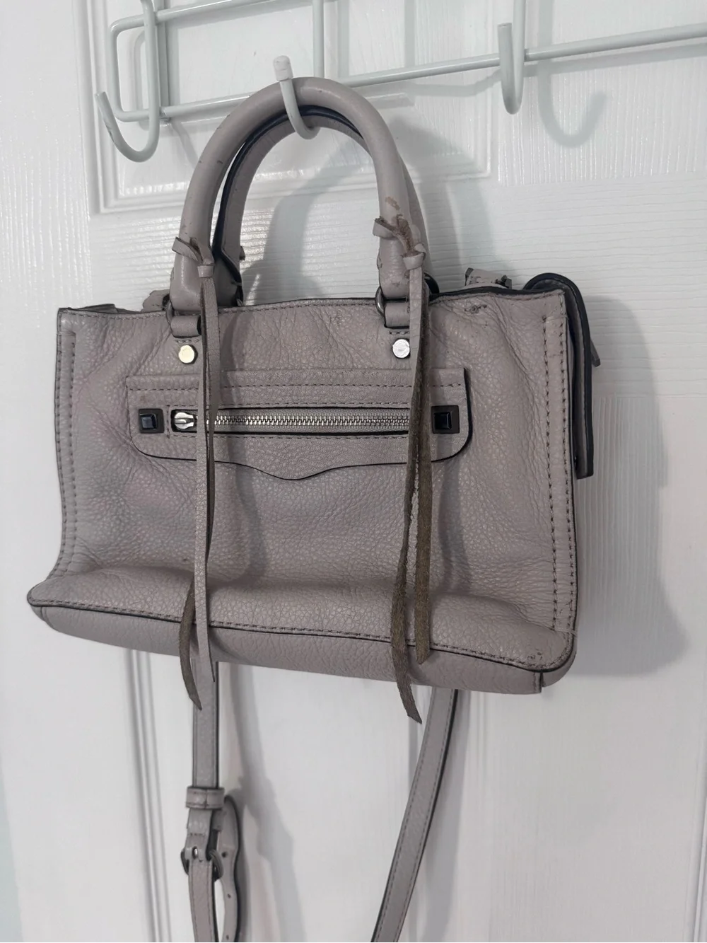 Rebecca Minkoff Leather Regan Satchel Bag